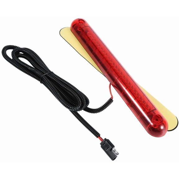 zon High Level Brake Light, Car LED Brake Light Lamp Universal Red 24 LED Car High Mount Third 3RD Brake Stop Tail Light Lamp Replacement 12V Super Bright