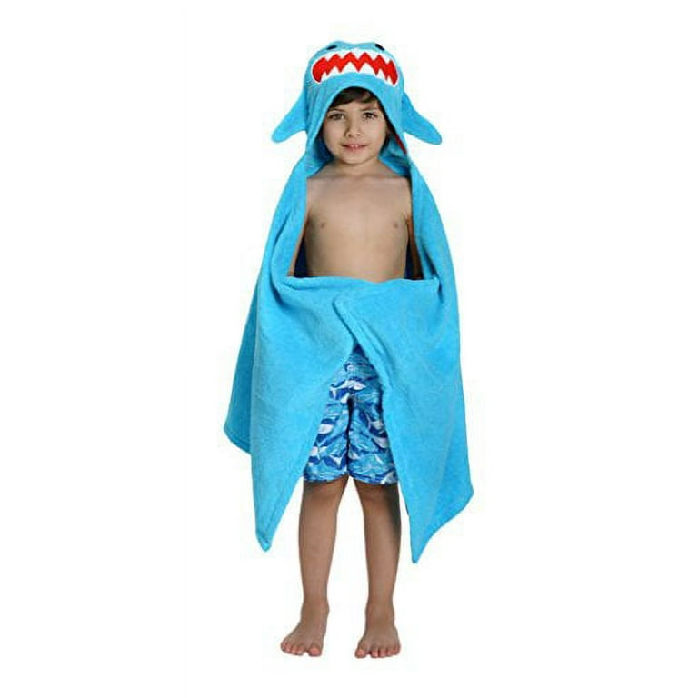 Zoocchini Hooded Bath Towels - Sherman the Shark Zoocchini Hooded Bath Towels - Sherman the Shark
