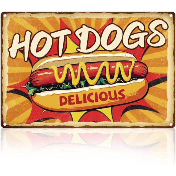 zpolkzxsd Hamburger Lady Restaurant Kitchen Wall Decor Sign Enjoy Our Homestyle Hamburgers Wall Art Vintage Metal Tin Poster for She Shed Room Decoration Gift for Mom Wife - 8"x12"