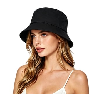 zrova 1 Pack Bucket Hat for Women Men Summer Travel Beach Sun Hat Outdoor Cap Unisex Bucket Hats