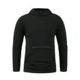 thumbnail image 1 of ztgadu Men's Winter Men's Casual Double Pocket Hooded T-shirt Thin Solid Color Sports T-shirt Sweatshirts Men's Slim Fit Athletic Muscle Tops Men's Deep Cut Tank Top, 1 of 4