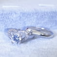 thumbnail image 1 of zttd delicate women fashion 925 sterling silver white sapphire diamond ring engagemen a, 1 of 8