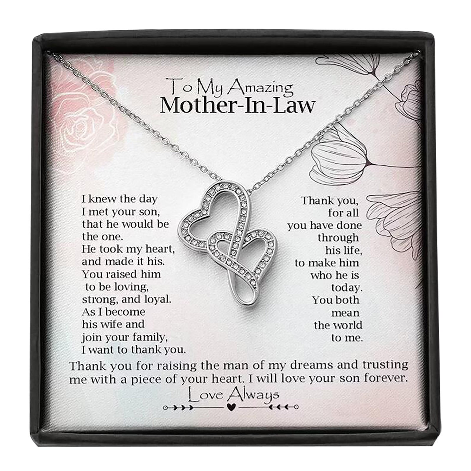 zttd double heart pendant necklace girlfriend meaningful necklaces women anniversary birthday valentines jewelry gifts wife girls 9c16268c 9e35 4b94 b5d4 c87662dbeb20.ed5d336079e9355ee2ba1802d287dccd