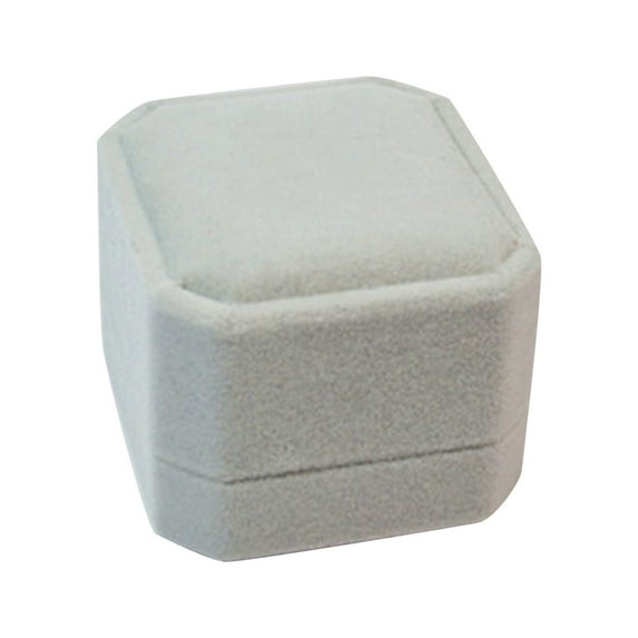 zttd fashion 4x5x5.5cm jewelry gift box engagement wedding ring boxes jewellery packaging velvet ring boxes