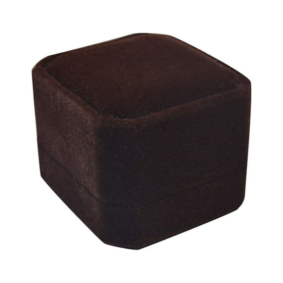 zttd fashion 4x5x5.5cm jewelry gift box engagement wedding ring boxes jewellery packaging velvet ring boxes