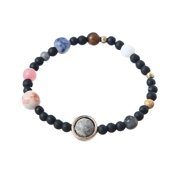 zttd jewelry stone gift solar planets miniverse bracelet stretch bangle system bracelets a