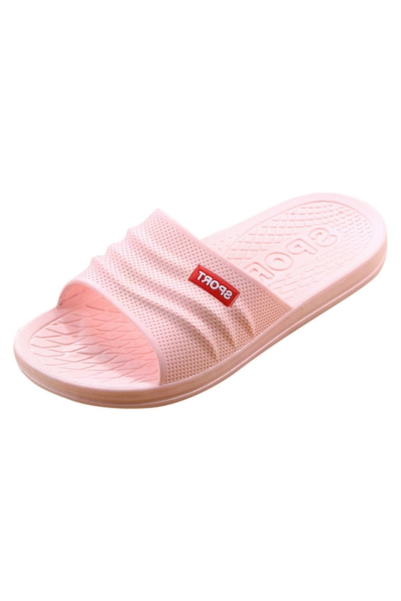 ladies couple shoes non slip open toe slippers summer home bathroom platform slippers women's slipper a