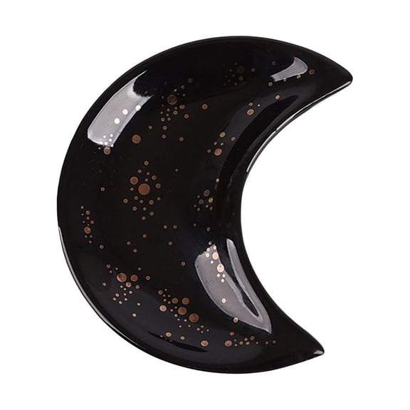 zttd small moon storage tray, ceramic storage tray, simples and compact ceramics a