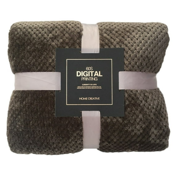 zttd soft warm plaid bed blanket large mesh flannel blankets thick breathable a