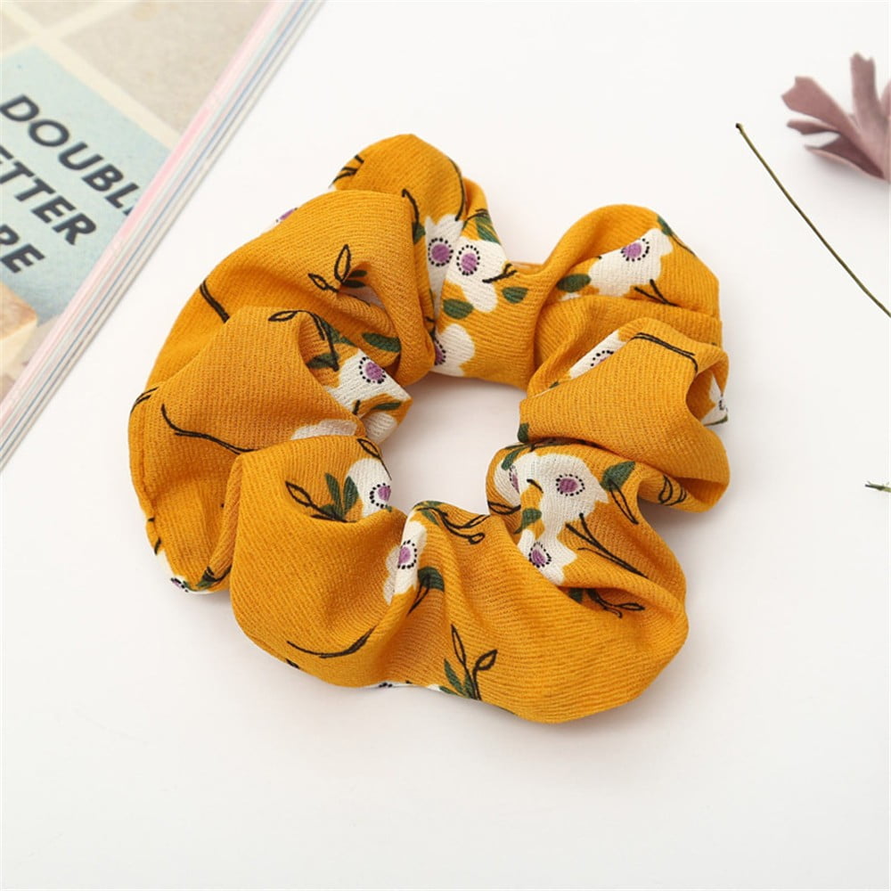 zttd women elastic hair rope ring tie scrunchie ponytail holder hair