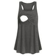 thumbnail image 1 of zttd women maternity loose comfy pull-up nursing tank tops vest breastfeeding shirt blouse, 1 of 8