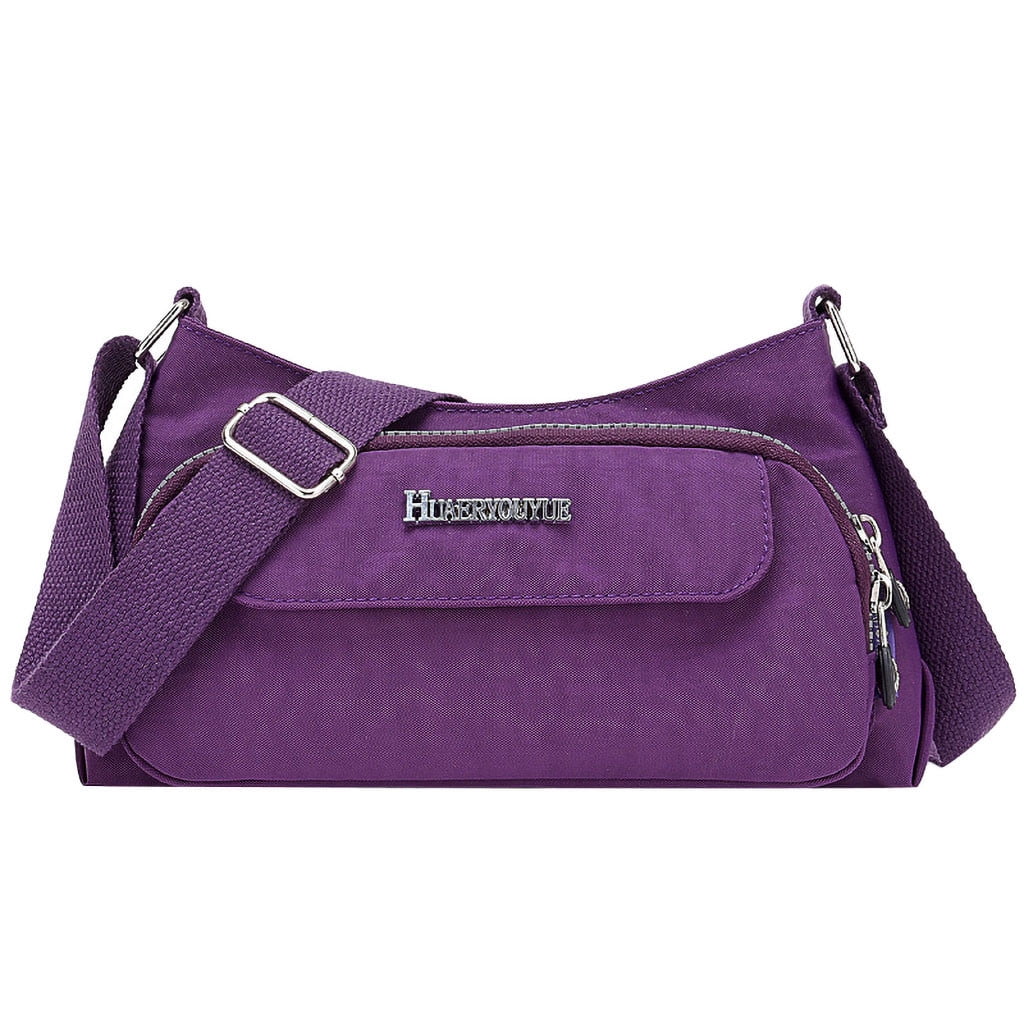 zttd women nylon shoulder bag waterproof elegant daily shopping handbag