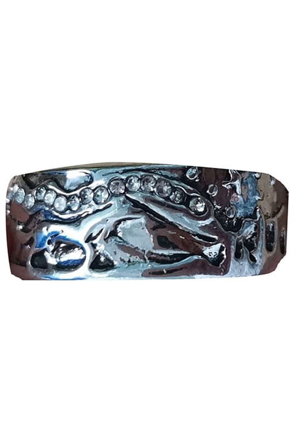 women's loyal wolf couple retro pair ring fashion ring size 5-10