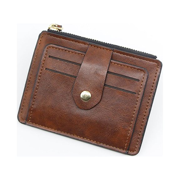 zttd women's new fashion wallet small pocket zip wallet