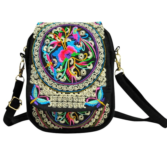 zttd womens ethnic style embroidered retro backpack mini coin purse small bag a