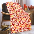 thumbnail image 1 of zuhoeo Lightweight Throw Blanket- Halloween Themed, Soft, Cozy and Plush- Throw Blankets, Perfect for Lounging This Spooky Season, 50 x 60 inches, Autumn Leaves, Throw Blanket, 1 of 6