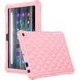thumbnail image 1 of zukof Case for Amazon Fire HD 8 Tablet (12th Generation, 2024/2022 Release) - Lightweight Slim Flexible Soft Silicone Case Friendly Cover (Pink), 1 of 4