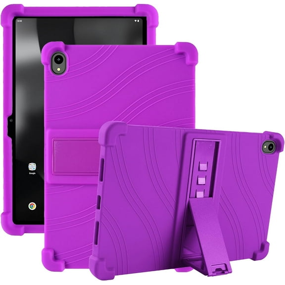 zukof Case for Onn 11 Inch Pro Tablet 2024 Model - Lightweight Slim Flexible Soft Silicone Stand Case Friendly Cover (Purple)
