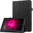 thumbnail image 1 of zukof Case for T-Mobile REVVL Tab 5G 10.36" (2023), Lightweight Slim Auto Sleep/Wake PU Leather Folio Cover Stand Case (Black), 1 of 5
