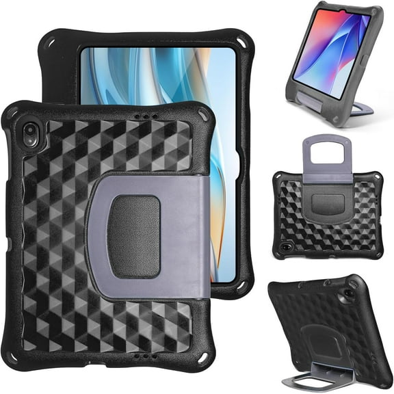zukof EVA Stand Case for onn. 10.1" Tablet (2024 Model) - Lightweight Shockproof EVA Foam Protection Cover Case (Black)
