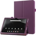 thumbnail image 1 of zukof Folio Stand Case for Onn 11 Inch Pro Tablet (2024 Model) - Lightweight Folding Slim PU Leather Protective Cover (Purple), 1 of 5