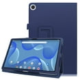 thumbnail image 1 of zukof Folio Stand Case for onn. 11" Tablet Pro (2023 Model 100110027) - Slim Magnetic PU Leather Protective Case Cover + 1 Random Color Stylus (Navy Blue), 1 of 4
