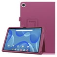 thumbnail image 1 of zukof Folio Stand Case for onn. 11" Tablet Pro (2023 Model 100110027) - Slim Magnetic PU Leather Protective Case Cover + 1 Random Color Stylus (Purple), 1 of 4