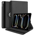 thumbnail image 1 of zukof Rotating Case for iPad Air 11 inch, 2025/2024 - PU Leather Multi-Angle Viewing Rotating Stand Folding Folio Cover Case (Black), 1 of 4