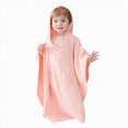 thumbnail image 1 of zuwimk Boys Girls Terry Bathrobe,Cotton Towel Robe ，Hooded Toddler Soft Fuzzy Robe For Kids(Pink,One Size), 1 of 6
