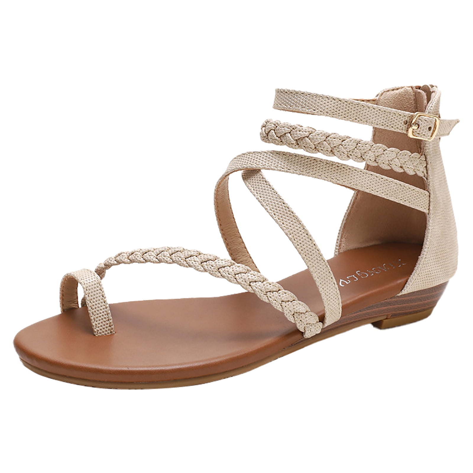 Strappy Sandals For Women Shoe Land Women's Flat Sandals U2013