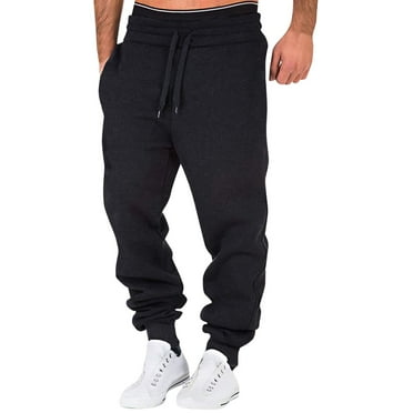 zuwimk Men'S Pants Casual,Men's Classic Fit Easy Khaki Pants Pleated Black,XXL