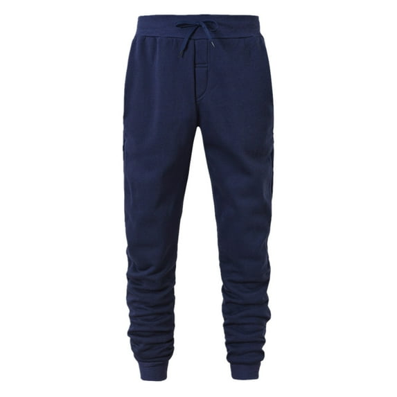zuwimk Men'S Pants Relaxed Fit,Men's Stain Shield Stretch Slim Fit Flat Front Dress Pant Navy,M