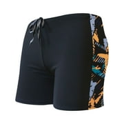 zuwimk Mens Shorts Casual,Men's Performance Tech Loose Fit Shorts Orange,XL
