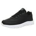 thumbnail image 1 of zuwimk Mens Sneakers,Men's Omega Light Weight Dual Strap Closure Sneaker Wide Width White, 1 of 1