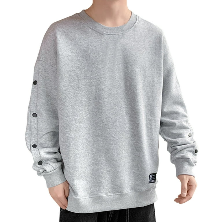 BAIT Invisible Pockets Fitted Crewneck (gray)