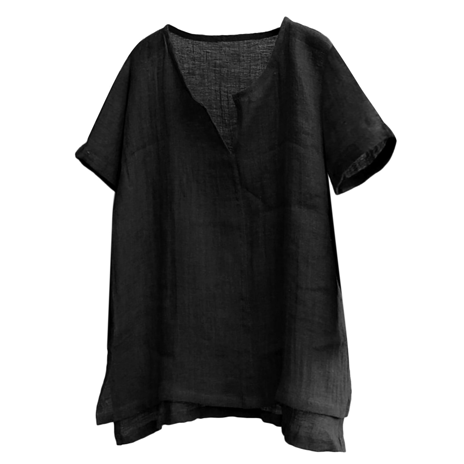 zuwimk-mens-t-shirt-super-heavy-mens-short-sleeve-t-shirt-black-4xl