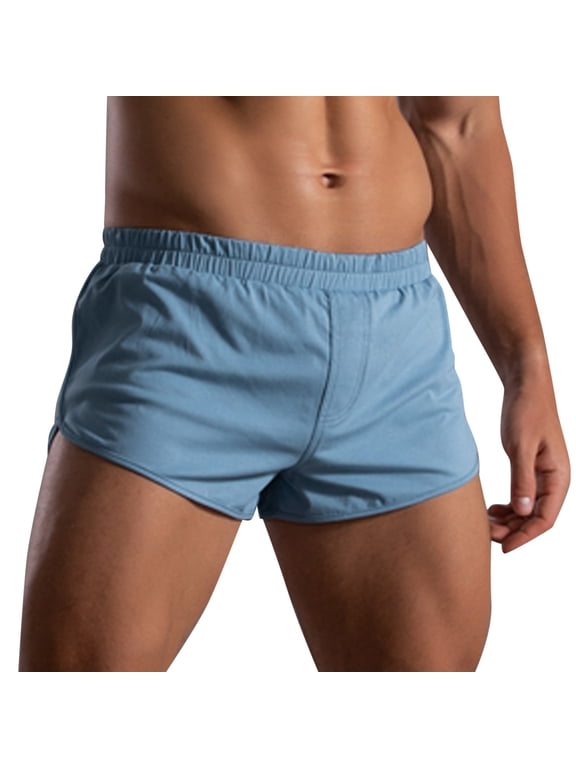 Mens Underwear Briefs,Men's Jockstrap Underwear Supporter Blue,3XL