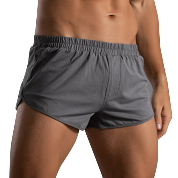 zuwimk Mens Underwear Briefs,Men's Jockstrap Underwear Supporter Dark Gray,L