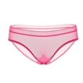 thumbnail image 1 of zuwimk Panties For Women ,Women's Flattering Lace Panties with Stretch Hot Pink,XL, 1 of 5