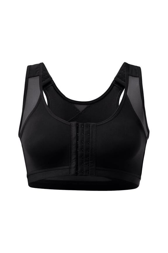 Sports Bra,Women's Ballerina Light Support Strappy Back Yoga Sports Bra Black,L