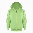 thumbnail image 1 of zuwimk Toddler Fleece Jacket - Weather Resistant Polar Fleece Lined Full Zip Boys Winter Coat - Cozy Hooded Kids Winter Jacket(5-6 Years,Green), 1 of 8