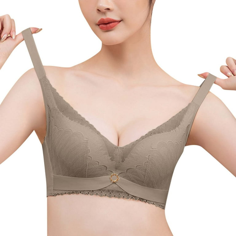 Women Anti Bacterial Breathable Padded Bra - Wireless And Full Coverage