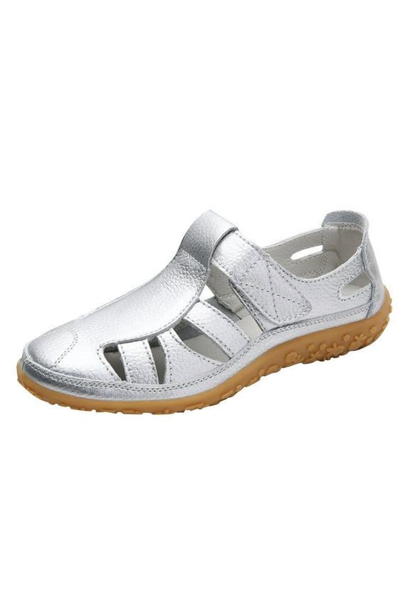 Women Sandals,Women's Arch Support Soft Cushion Flip Flops Thong Sandals Silver