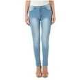 thumbnail image 1 of zuwimk Womens Jeans High Waisted,Women's Curvy High Rise Skinny Jeans Blue,XL, 1 of 5