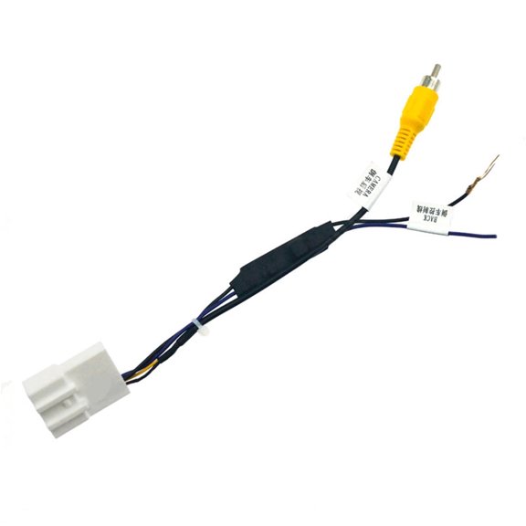 zuzengstory 1pc 16P Car Reverse Camera Output Video Adapter Wiring Cable For Toyota