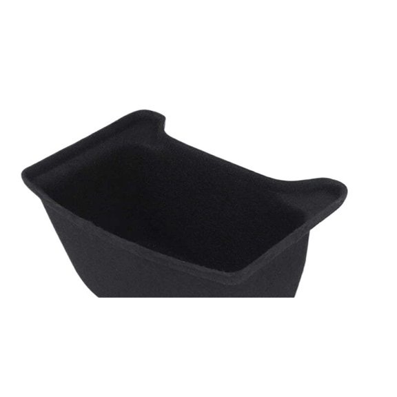 zuzengstory For Tesla for Model 3 Model Y Rear Central Control Storage Box Flocking Style Car Console Organzier Tray Case For Tesla for Model 3 Y