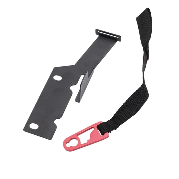 zuzengstory Rear Seat Quick Latch Release Kit Black Strap for Ford for F150 F250 F350