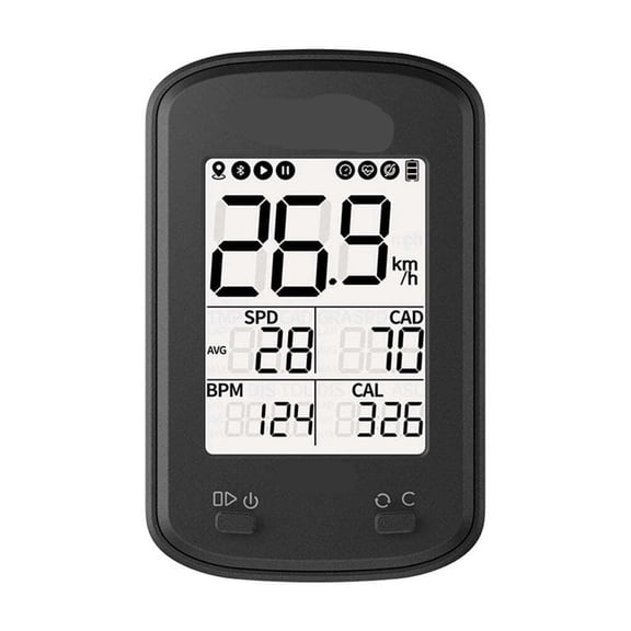 zuzengstory SoRider CC400 Bicycle GPS Speed Odometer - Waterproof Intelligent Cycling Code Meter for Road and Mountain Bikes