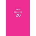 thumbnail image 1 of zweitausend 20: BÃ¼rokalender 2020 A5 Pink Rosa Rose, (Paperback), 1 of 1