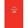 thumbnail image 1 of zweitausend 20: Buchkalender 2020 A5 Rot, (Paperback), 1 of 1